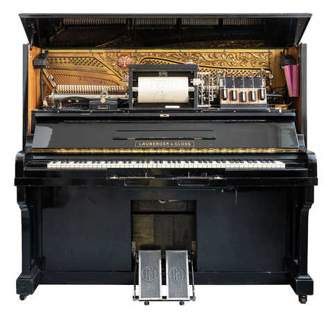 Mechanisches Klavier um 1920, Wiener Phonomuseum